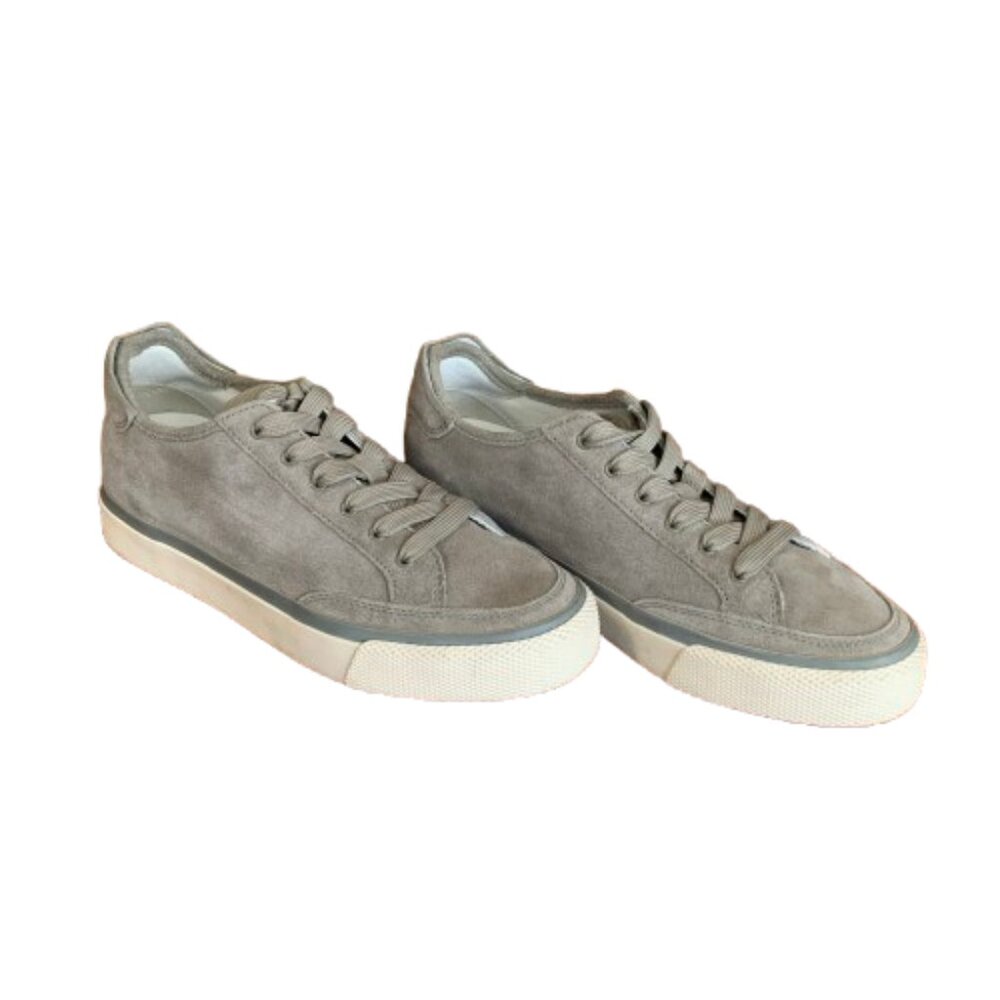 Rag & Bone RB Army Classic Low Top Cemento Suede Sneakers Shoes Size 39.5